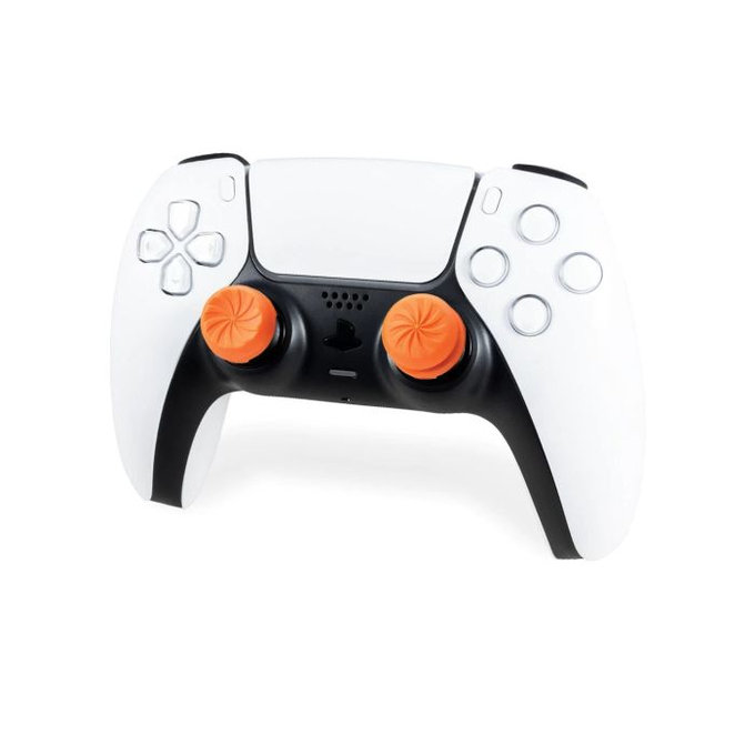 Nakładki na kontroler Vortex (Pomarańczowy, Orange) PS4/PS5 Extended, Pomarańczowy, Orange, Kontrol Freek