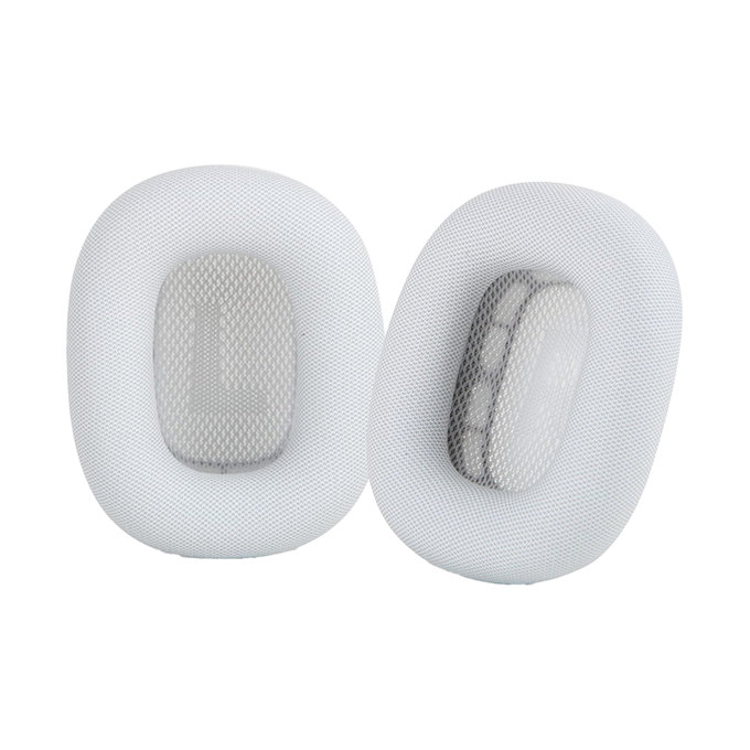 Zapasowe nauszniki do Apple AirPods Max (ekoskóra), Biały, White, FixPremium