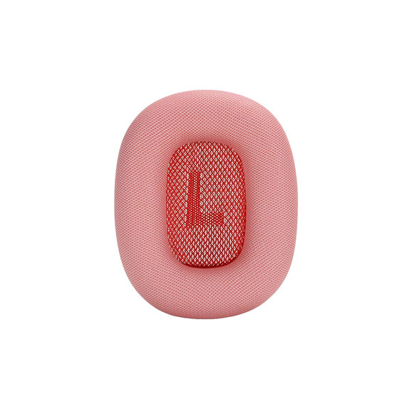 Zapasowe nauszniki do Apple AirPods Max (ekoskóra), Czerwony, Red, FixPremium
