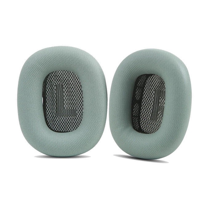 Zapasowe nauszniki do Apple AirPods Max, Ekoskóra, Zielony, Green, FixPremium