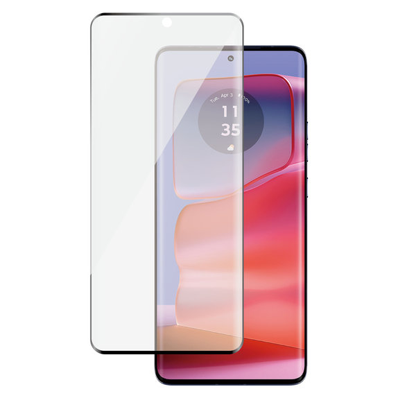 Szkło hartowane UWF do Motorola Edge 50 Pro, Czarne, SAFE by PanzerGlass