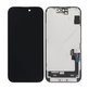 Wyświetlacz Soft OLED dla iPhone 15, Ekran dotykowy z ramką, FixPremium