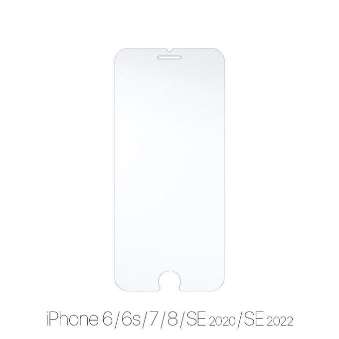 Szkło hartowane do iPhone 6, iPhone 6s, iPhone 7, iPhone 8, SE 2020, SE 2022, 10 Pack