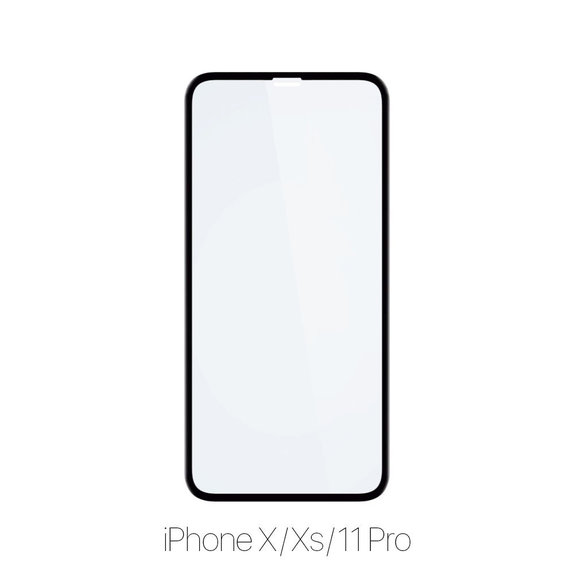 Szkło hartowane do iPhone X, XS, 11 Pro (10 Pack), FullCover Glass, FixPremium