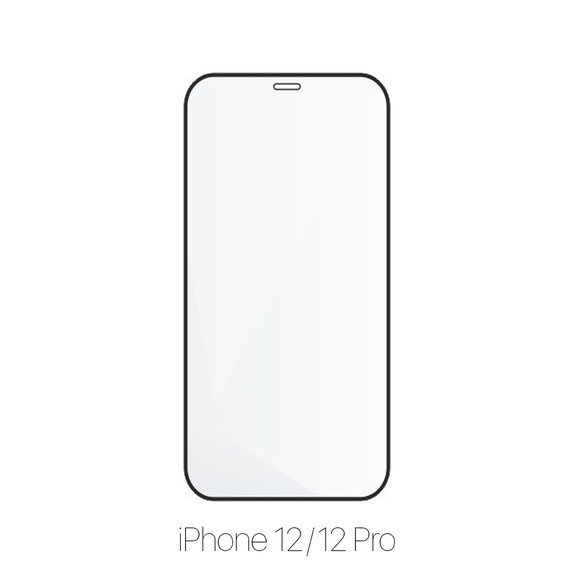 Szkło hartowane do iPhone 12, 12 Pro (10 Pack), FullCover Glass, FixPremium