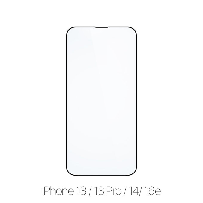 Szkło hartowane do iPhone 13, 13 Pro, 14 (10 Pack), FullCover Glass, FixPremium