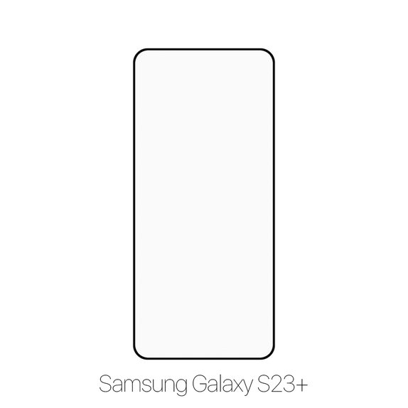 Szkło hartowane do Samsung S23+ (10 Pack), FullCover Glass, FixPremium