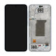 Wyświetlacz do Samsung A35 A356B, Ekran dotykowy z ramką, GH82-34221B, Awesome Iceblue, Genuine Service Pack