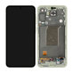 Wyświetlacz do Samsung A55 A556B, Ekran dotykowy z ramką, GH82-34305D, Awesome Lemon, Genuine Service Pack