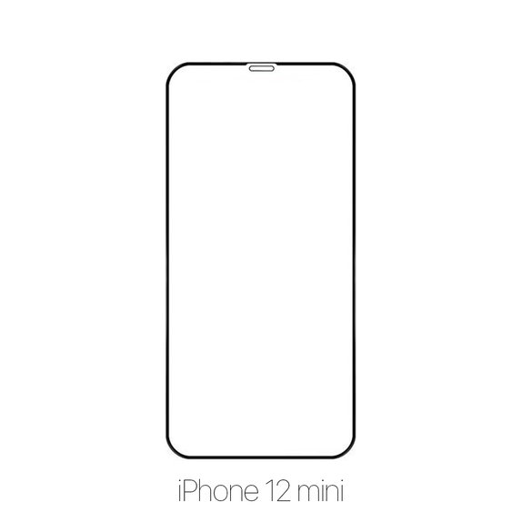 Szkło hartowane do iPhone 12 mini, FullCover Glass, FixPremium