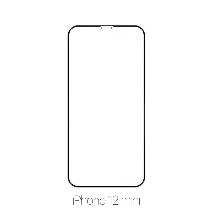 Szkło hartowane do iPhone 12 mini, FullCover Glass, FixPremium