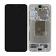 Wyświetlacz do Samsung S24, Ekran dotykowy z ramką, GH82-33287D, S921B, Amber Yellow, Genuine Service Pack