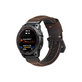 Pasek skórzany do Garmin, QuickFit 26mm, Brązowy, Brown, FixPremium