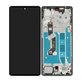 Wyświetlacz do Motorola Moto G85 5G, Ekran dotykowy z ramką, Urban Grey, 5D68C24854, Genuine Service Pack