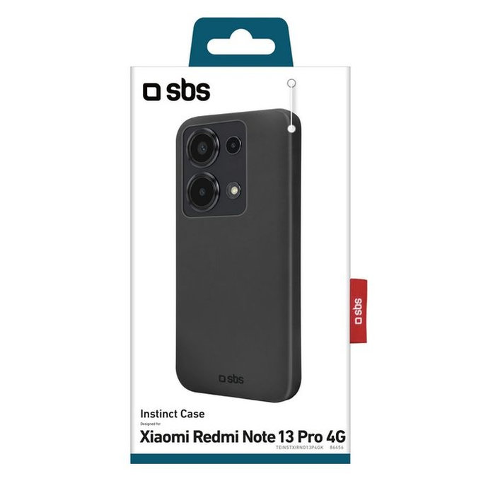 Etui do Xiaomi Redmi Note 13 Pro 4G, Instinct, Czarny, Black, SBS
