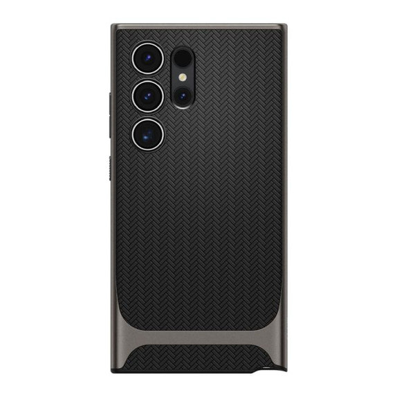 Etui Neo Hybrid do Samsung S24 Ultra, Gunmetal, Spigen