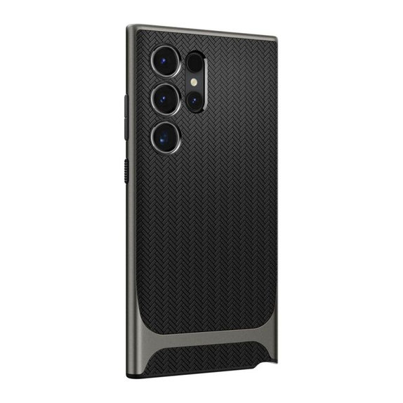 Etui Neo Hybrid do Samsung S24 Ultra, Gunmetal, Spigen