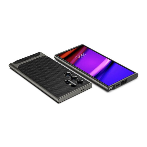 Etui Neo Hybrid do Samsung S24 Ultra, Gunmetal, Spigen