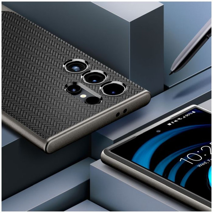 Etui Neo Hybrid do Samsung S24 Ultra, Gunmetal, Spigen