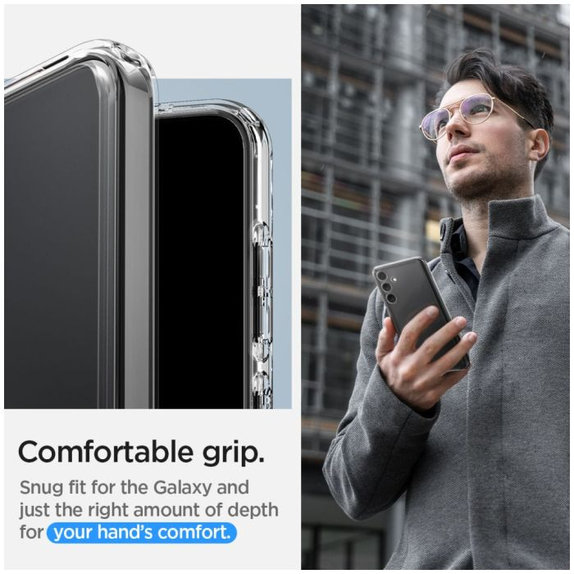 Etui do Samsung S24, Ultra Hybrid, Matte Black, Spigen