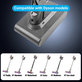 Bateria do Dyson V7, 968670-02, 968670-03, Li-Ion, 21,6V 4000mAh