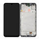 Wyświetlacz do Samsung A15 4G, A15 5G A156B, Ekran dotykowy z ramką, Czarny, Black, TFT