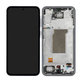 Wyświetlacz do Samsung A35 A356B, Ekran dotykowy z ramką, Awesome Navy, TFT