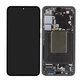 Wyświetlacz OLED do Samsung S24 S921B, Ekran dotykowy z ramką, Onyx Black