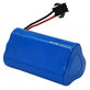 Bateria do Ecovacs CEN330, CR-seria, ICR18650, 3S1P, Li-Ion, 11,1V 2600mAh