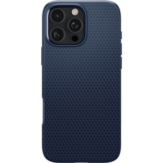 Etui do iPhone 16 Pro Max, Liquid Air, Navy Blue, Spigen