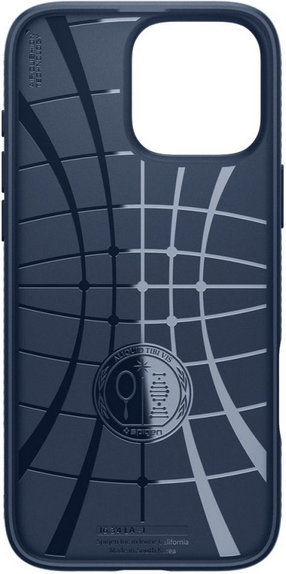 Etui do iPhone 16 Pro Max, Liquid Air, Navy Blue, Spigen