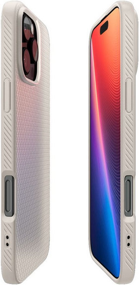 Etui do iPhone 16 Pro Max, Liquid Air, Natural Titanium, Spigen
