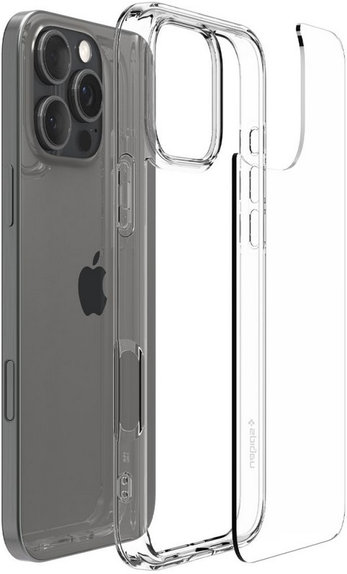 Etui do Samsung S24 Plus, Ultra Hybrid, Crystal Clear, Spigen