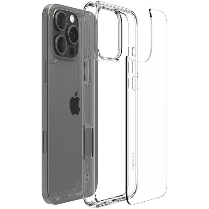 Etui do Samsung S24 Plus, Ultra Hybrid, Crystal Clear, Spigen