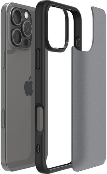 Etui do iPhone 16 Pro Max, Ultra Hybrid, Crystal Clear, Spigen