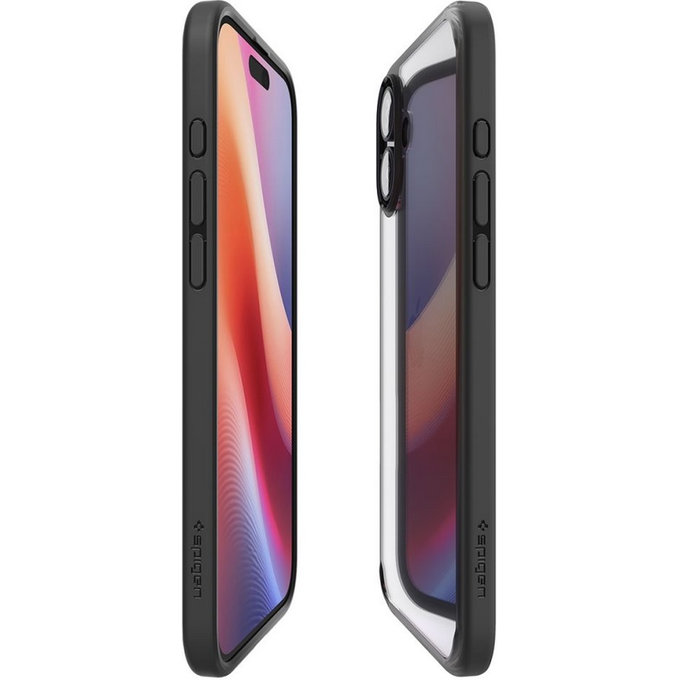 Etui do iPhone 16 Plus, Ultra Hybrid, Crystal Clear, Spigen