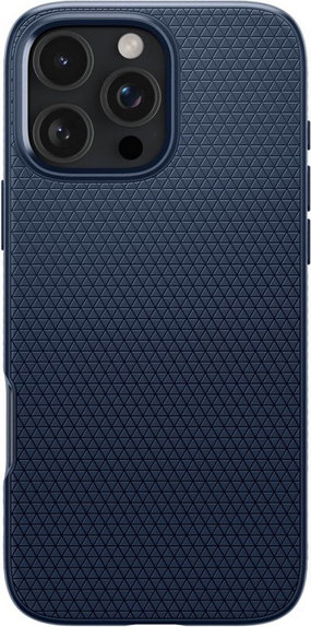 Etui do iPhone 16 Pro, Liquid Air, Navy Blue, Spigen