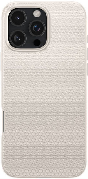 Etui do iPhone 16 Pro, Liquid Air, Natural Titanium, Spigen
