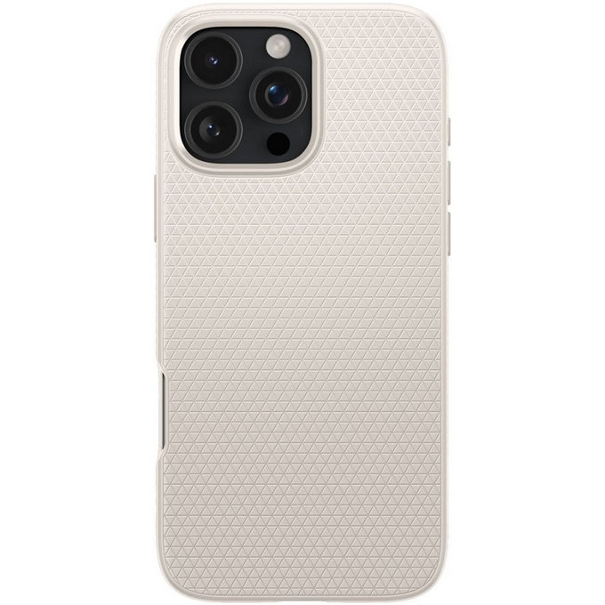Etui do iPhone 16 Pro, Liquid Air, Natural Titanium, Spigen