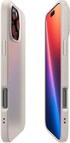 Etui do iPhone 16 Pro, Liquid Air, Natural Titanium, Spigen