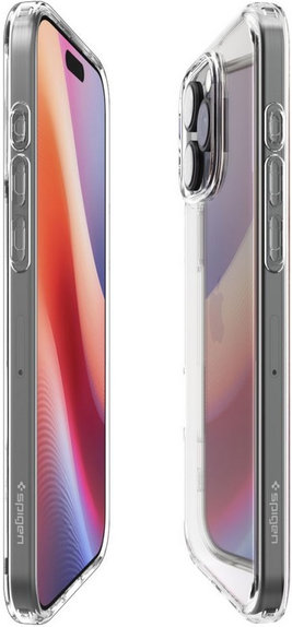 Etui do iPhone 16 Pro, Ultra Hybrid, Crystal Clear, Spigen