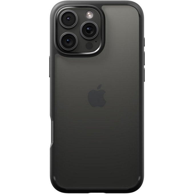 Etui do iPhone 16 Pro, Ultra Hybrid, Matte Black, Spigen