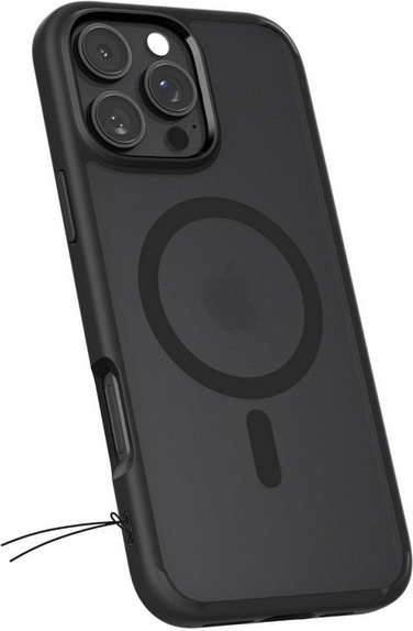 Etui z MagSafe do iPhone 16 Pro, Ultra Hybrid, Frost Black, Spigen