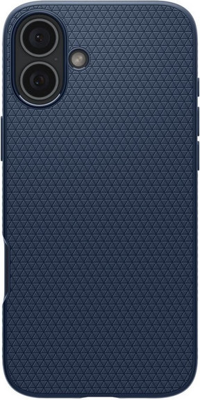 Etui do iPhone 16, Liquid Air, Navy Blue, Spigen
