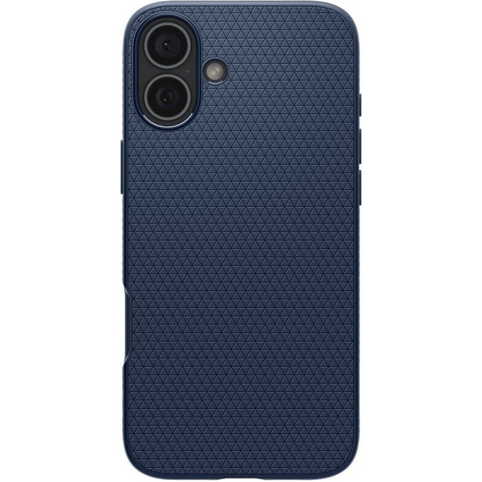 Etui do iPhone 16, Liquid Air, Navy Blue, Spigen