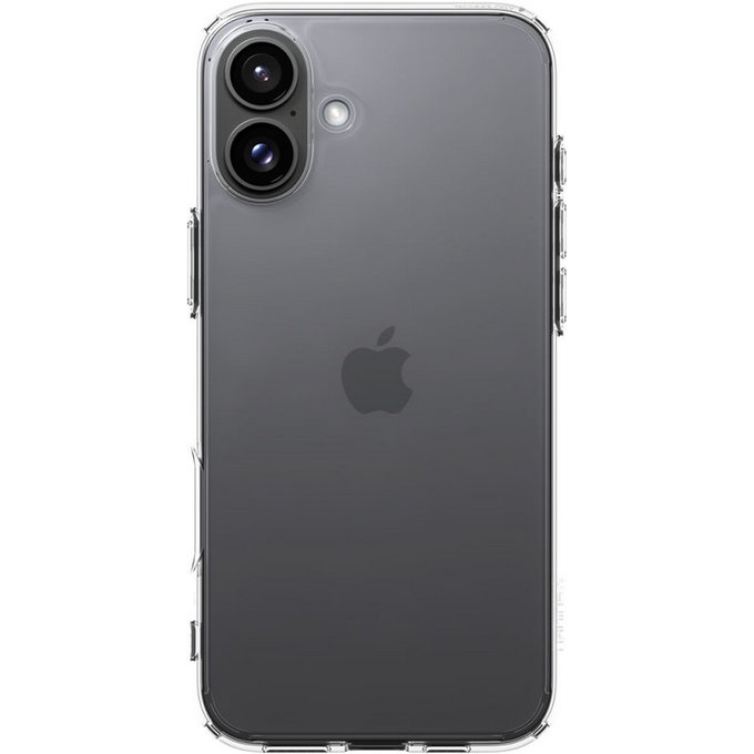 Etui do iPhone 16, Ultra Hybrid, Crystal Clear, Spigen