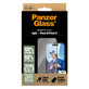 Szkło hartowane UWF z aplikatorem do iPhone 16/15, Czarne, PanzerGlass