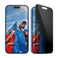Szkło hartowane UWF Privacy z aplikatorem do iPhone 16/15, Czarne, PanzerGlass