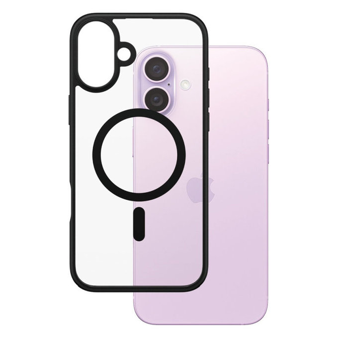 Etui HardCase z MagSafe do iPhone 16 Plus, Czarny, PanzerGlass