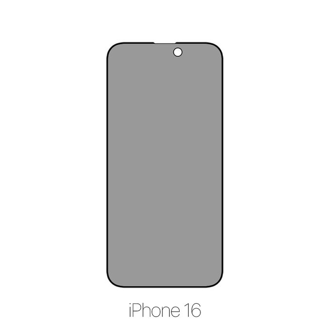 Szkło ochronne do iPhone 16, Privacy Anti-Spy, FixPremium